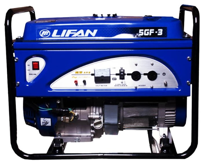 Бензиновый генератор LIFAN 5GF-3 (4000 Вт)
