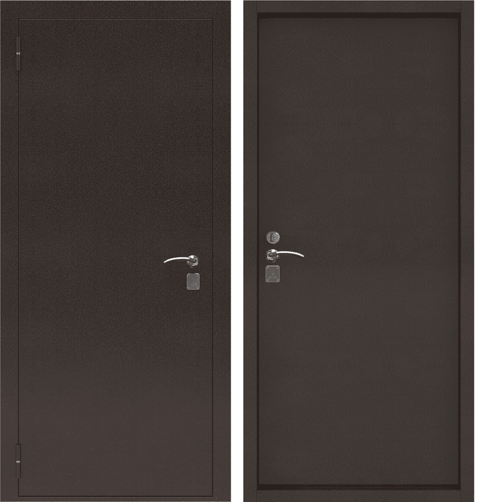 Входная металлическая дверь Берсеркер Уличная TEPLER 100 в цвете Антик медный / Антик медный|Полотно 70 мм, Металл 1.2 мм, Вес 106 кг (Товар № ZF194402), Размер 205*96 Лев.