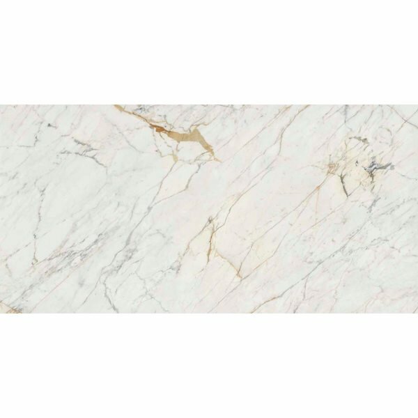 Керамогранит Marazzi Italy Grande Marble Look Golden White Satin Stuoiato M34J 162x324 сатинированный