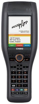 Терминал сбора данных Casio DT-X30R-15, Windows Mobile, 1D лазерный сканер, 802.11b/g, Bluetooth