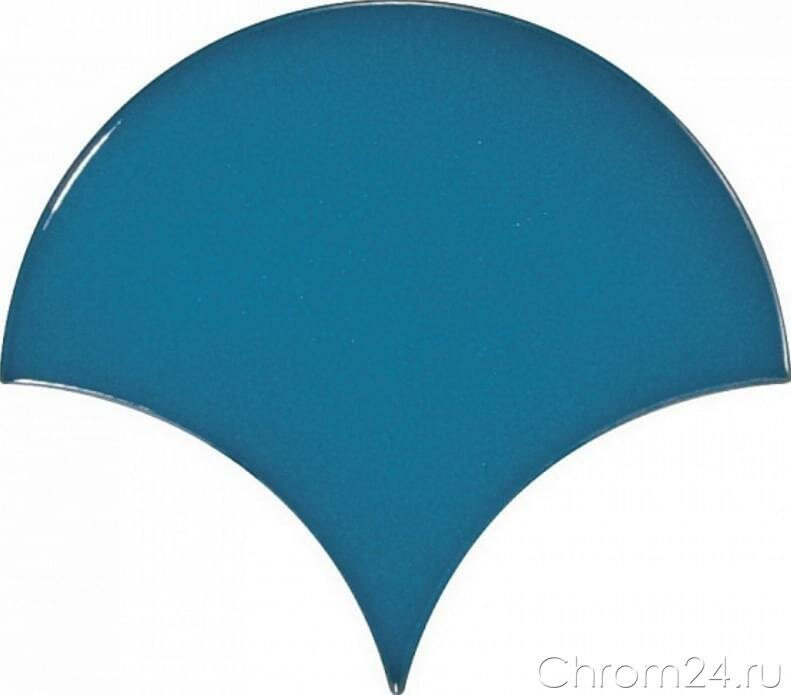 Equipe Scale Fan Electric Blue керамическая плитка (12 x 10,6 см) (23841)