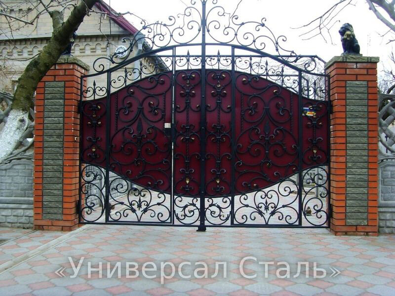 Кованые ворота V-205 (1 кв.м.)