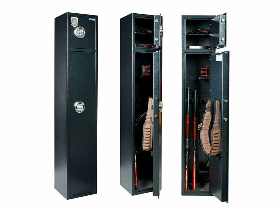 Оружейные шкафы и сейфы Промет Valberg Арсенал 161/2 EL цвет: Серебристый