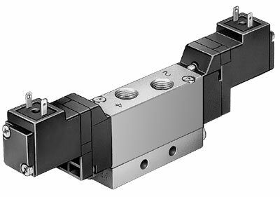 Распределитель с электроуправлением Festo JMEH-5/2-1/8-S-B