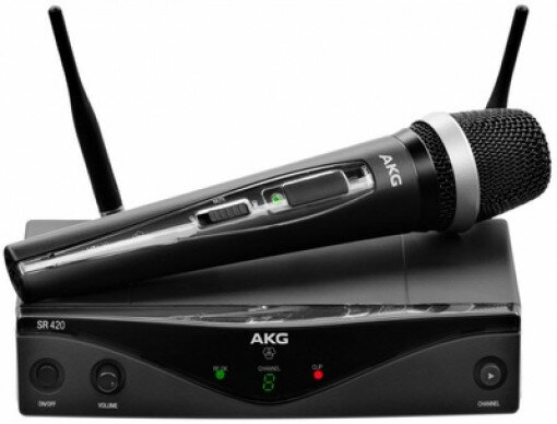 AKG WMS420 Vocal Set Band B1 вокальная радиосистема с приёмником SR420, передатчиком HT420 и капсюлем D5