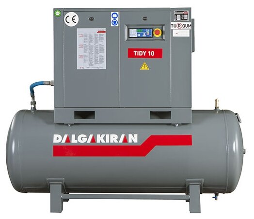 Компрессор масляный DALGAKIRAN Tidy 10-10-500 (O), 500 л, 7.5 кВт
