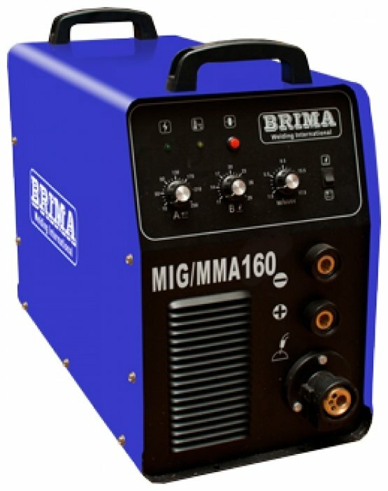 Сварочный аппарат BRIMA MIG/MMA-160 (MIG/MAG, MMA)