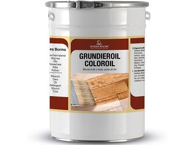 Borma Wachs Масло цветное Borma Wachs универсальное Grundieroil Color Oil (Цвет-12 Темная Вишня, Основание Лиственница Объём-20 л.)