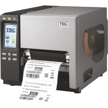 Принтер этикеток термотрансферный TSC TTP-2610MT, промышленный, 203 dpi, 305 мм/с, 168 мм, USB, Ethernet, RS-232, LPT