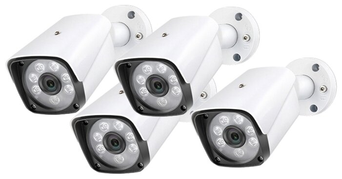 Комплект видеонаблюдения IVUE 4K-AHC-B4 4 камеры