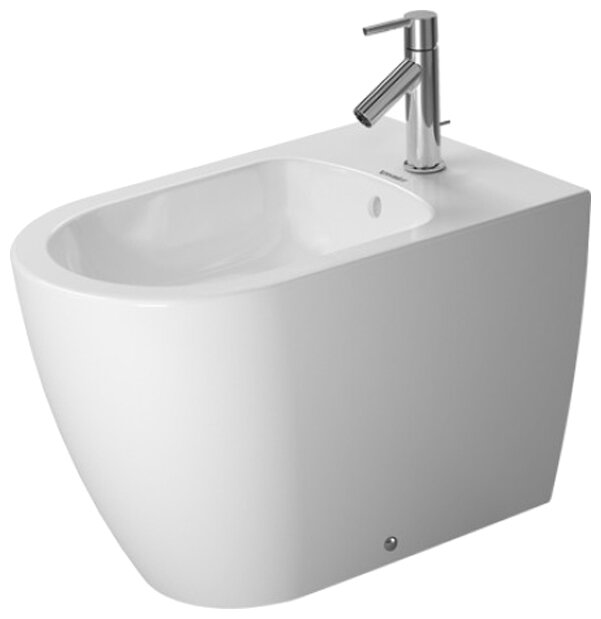 Биде напольное DURAVIT ME by Starck 228910 с горизонтальным выпуском