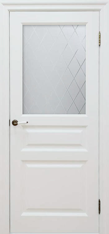 Межкомнатная дверь Гранд-3 до RAL 9003 (объёмная филёнка)