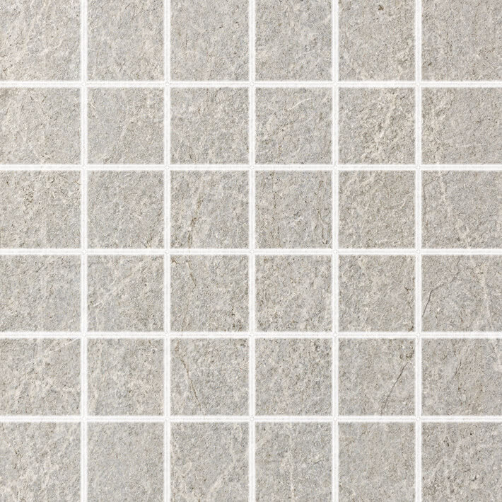 Мозаика облицовочная керамогранит Aparici Palazzo Palazzo Grey Nat Mosai 5x5 ( м2)