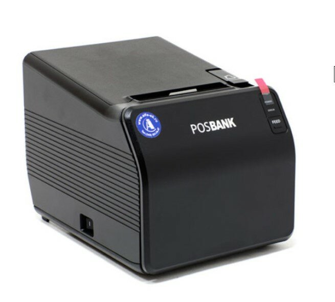 Чековый принтер POSBANK A11 черный, скор. печати 250mmsec, COMUSB, с автоотрезчиком