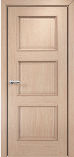 Дверь Оникс модель Милан Цвет:Беленый дуб Остекление:Без стекла
