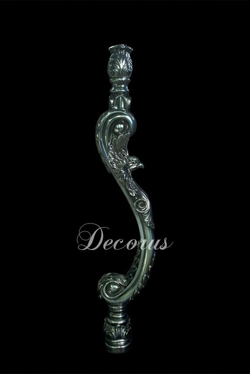 Декор из стекловолокна DECORUS SX-005 chrome Бялясина фигурная