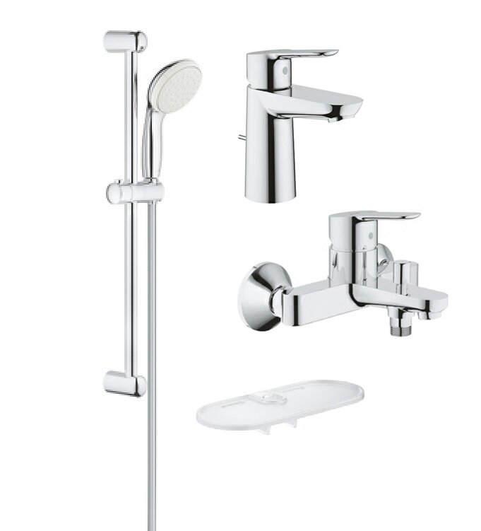 Набор для ванны 4 в 1 Grohe BauEdge 118389