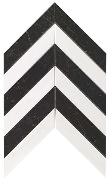 Мозаика Atlas Concorde Marvel Stone Chevron Warm Wall 30.5x25