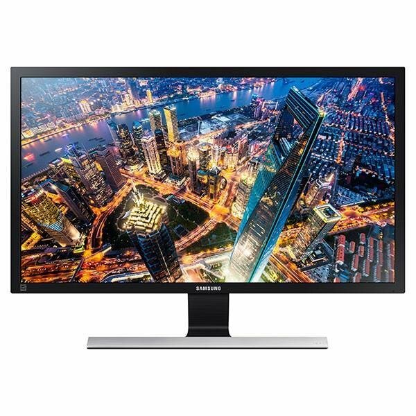 Монитор Samsung 28quot; U28E590D черный TN+film LED 16:9 HDMI матовая 370cd 170гр/160гр 3840x2160 DisplayPort Ultra HD 5.28кг (RUS)