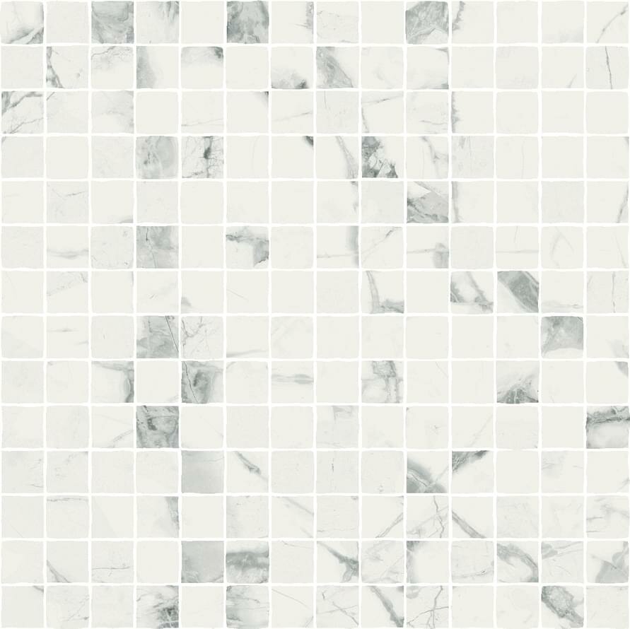 Мозаика Italon Charme Deluxe Invisible White Mosaico Split 30x30