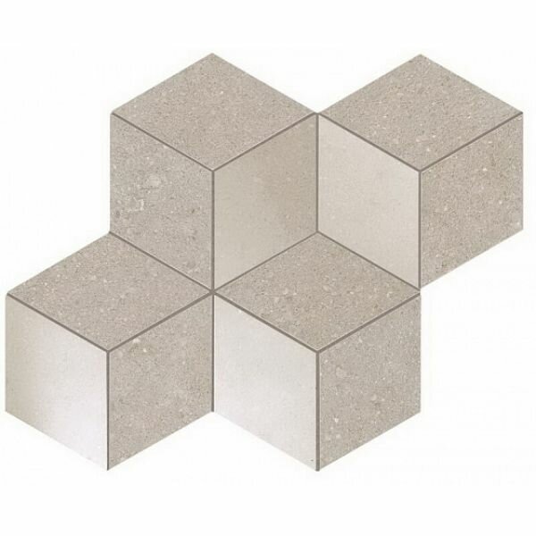 Плитка Atlas Concorde Kone Silver Mosaico Esagono AUN3 30x35