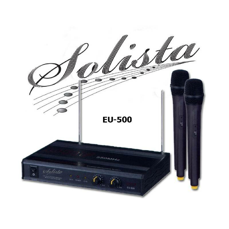 SOLISTA EU-500 (HH) Радиосистема UHF, 2 ручных микрофона