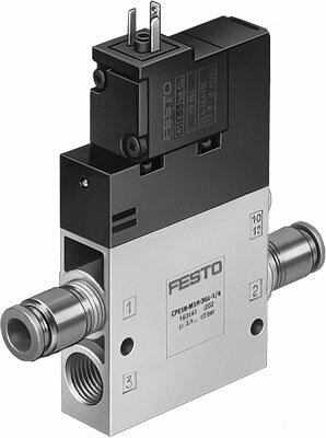 Распределитель с электроуправлением Festo CPE18-M2H-3OL-QS-10