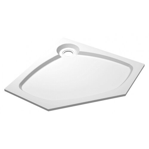 Поддон для душа Cezares Tray P 100 пятиугольный