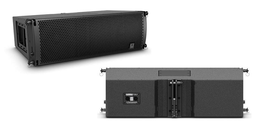 Turbosound LIVERPOOL TLX84 элемент линейного массива, биамп, 2х8quot;+2x1quot;, Prog НЧ 900Вт@16Ом/ВЧ 120Вт@16Ом, 67-20000Гц ±3дБ,H100°xV10°, SPL127/125dB пик