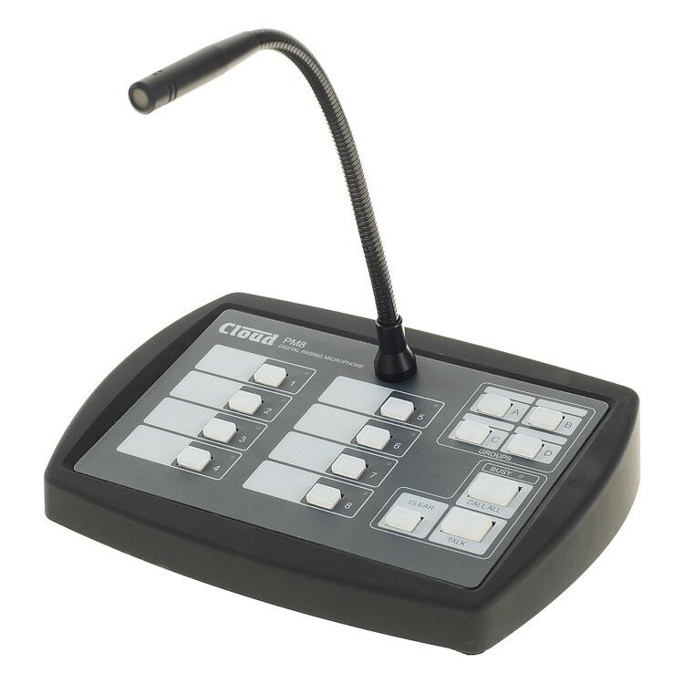 Микрофонная консоль для оповещения CLOUD Electronics PM8