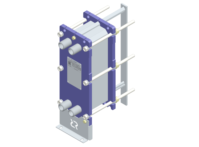 Пластинчатый теплообменник Ридан НН №04 Ду 32