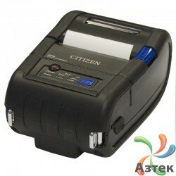 Принтер этикеток Citizen CMP20 термо 203 dpi, Bluetooth, USB, RS-232, считыватель карт MSR, 1000823