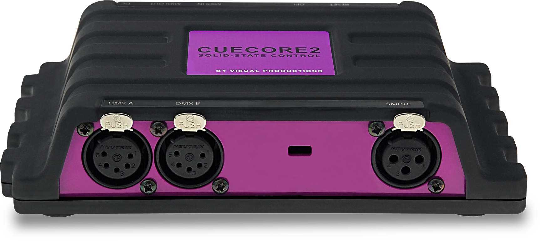 VISUAL PRODUCTIONS CueCore2 процессор, 2хDMX-512 порта, совместимость с программным обеспечением Cuelux