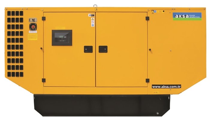 Дизельный генератор Aksa AJD 200 в кожухе с АВР (144000 Вт)