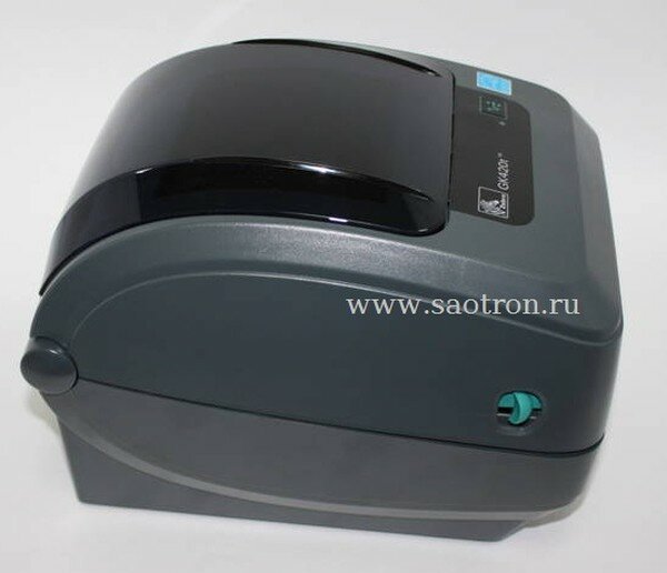 термотрансферный принтер этикеток zebra gk420t (203 dpi, rs232, usb, сетевая карта 10/100 ethernet, диспенсер) GK42-100221-000
