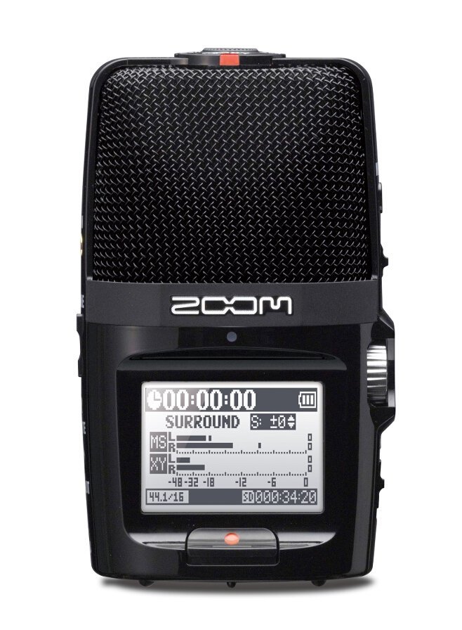 ZOOM H2N. Портативный MS-аудио рекордер.