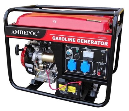 Бензиновый генератор Амперос LT 6500CL (5500 Вт)