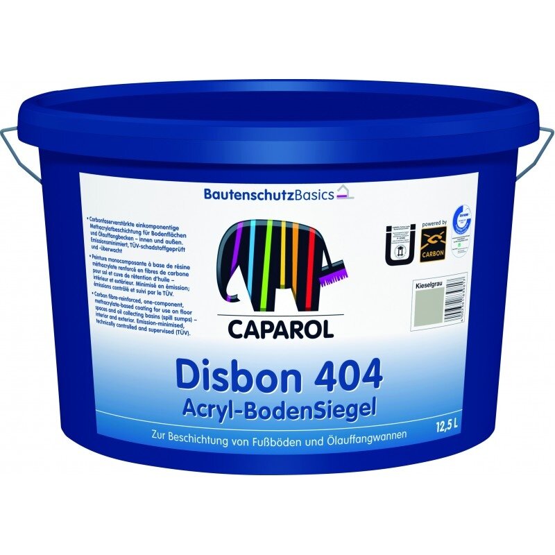 Покрытие для Пола Caparol Disbon 404 Acryl-BodenSiegel Basis 1 12.5л