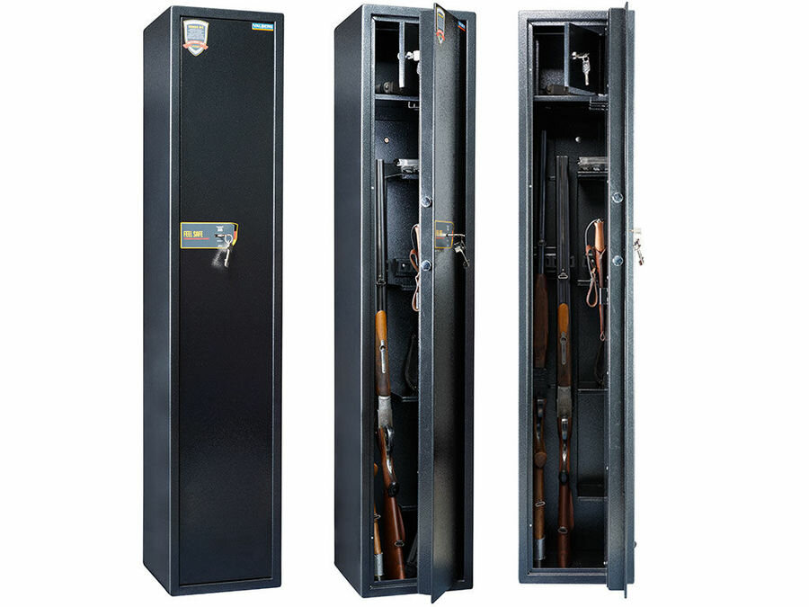 Оружейные шкафы и сейфы Промет Valberg Арсенал 148Т цвет: Серебристый
