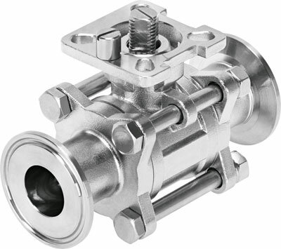 Шаровой кран Festo VZBD-2-S1-16-T-2-F0507-V14V14 DN50 PN16