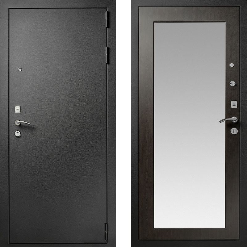 Кондор Элит, дверь входная металлическая (стальная) Венге 1050 x 2070 петли слева
