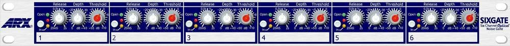ARX Sixgate 6-канальный гейт