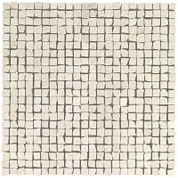 9STL Мозаика MARVEL STONE COLLECTION Clauzetto White Tumbled Mosaic 30x30