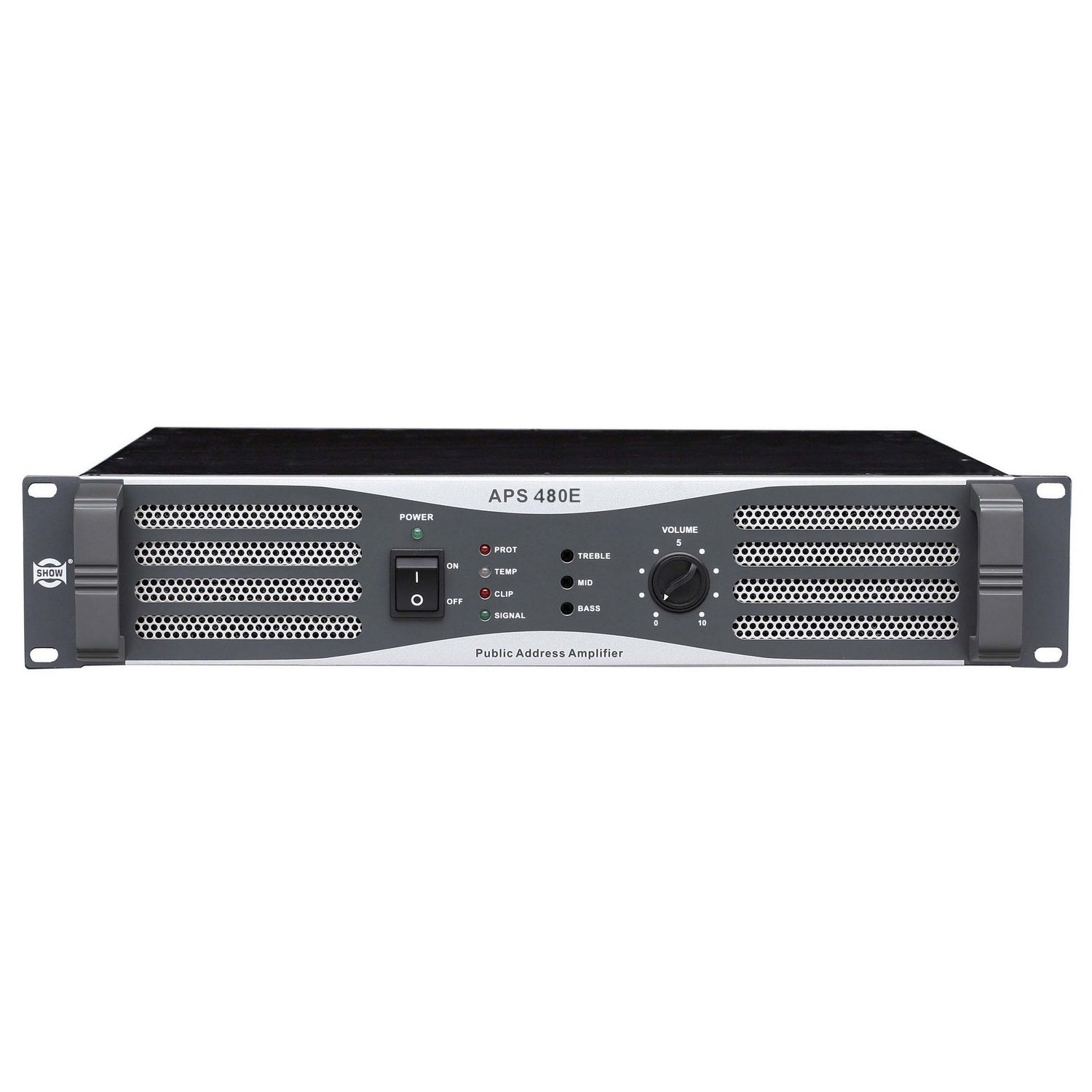 SHOW APS-480E Трансляционный усилитель мощности, 480 Вт, 70/100 В