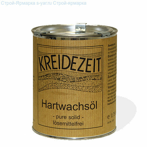 Масло с воском Крайдецайт (Hartwachsöl pure solid) (2,5 л.)