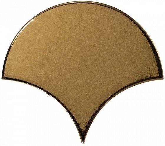 Настенная плитка под металл Керамическая плитка под металл для стен EQUIPE SCALE Fan Metallic 10,6х12 (м2)