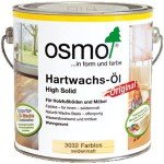 Масло-воск для паркета и мебели Osmo (Осмо) Hartwachs-Ol Original 3065 бесцветное полуматовое 2,5 л (на 50 кв.м в 1 слой)