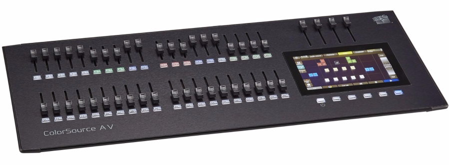 ETC ColorSource 40 AV Пульт управления небольшими комплектами освещения 512 каналов DMX. 40 фейдеров