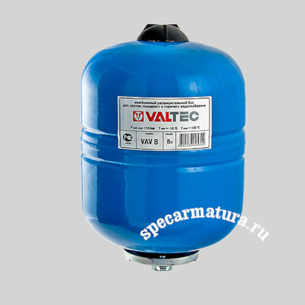 Бак мембранный расширительный VALTEC VT.AV.B.060150 150л