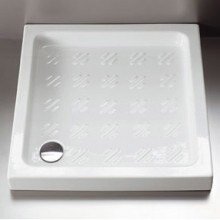 Душевой поддон керамический GALASSIA Airone 90 1008 квадратный 90 х 90 см цвет белый